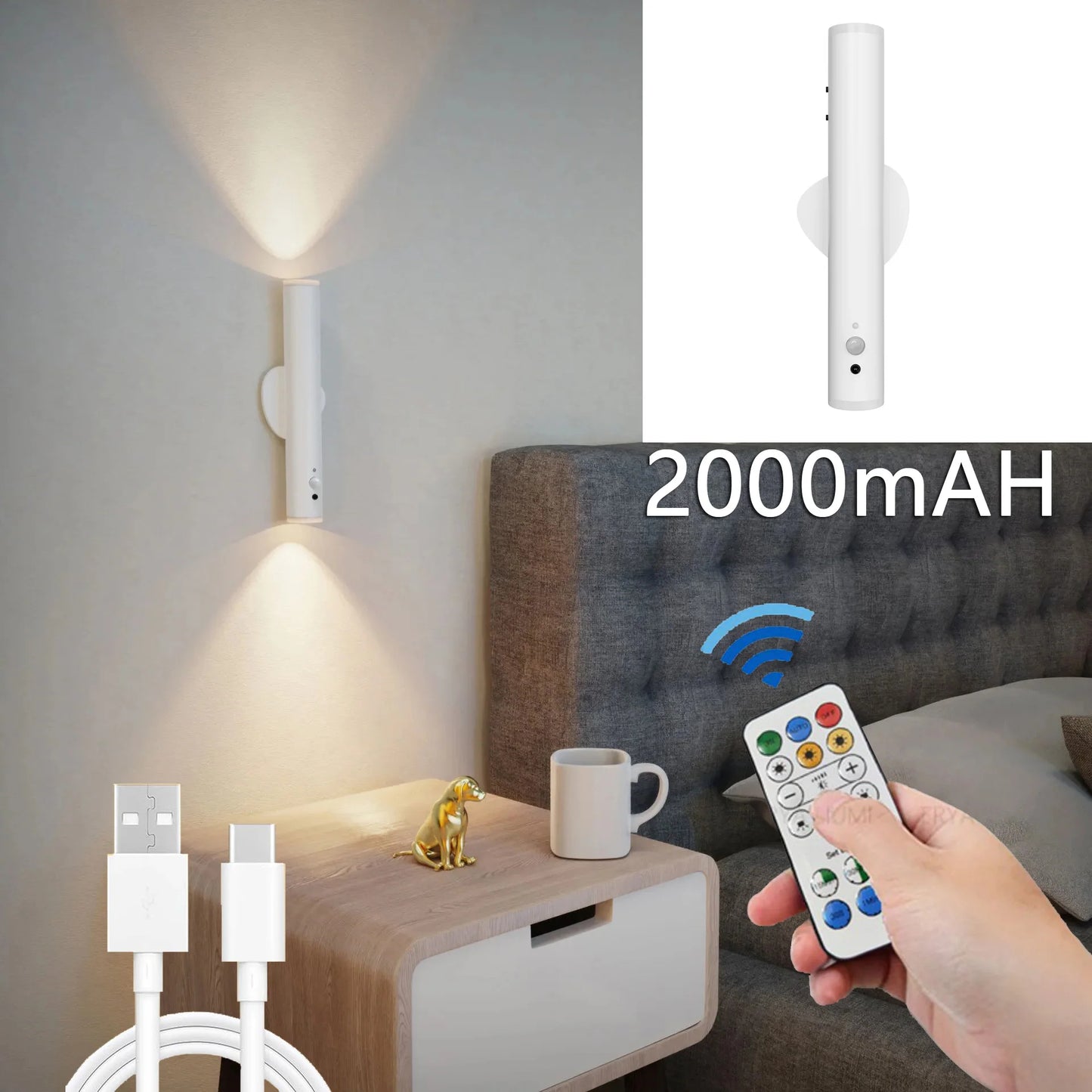 Rechargeable Wall Lamp