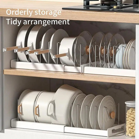 Kitchen Cabinet Space Organizer