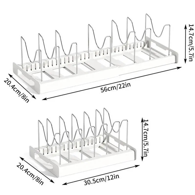 Kitchen Cabinet Space Organizer